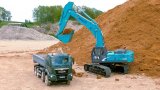 بازی ماشین سنگین اسکانیا واقعی - انواع بیل مکانیکی