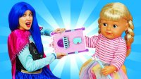 کارتون خوشگل دخترانه پرنسس آنا و راپونزل - ماجرای دفتر خاطرات عروسک کوچولو