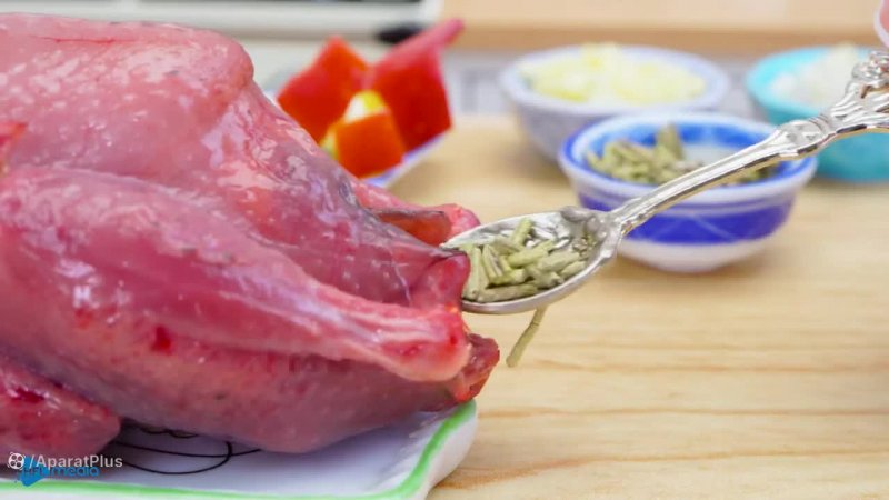 بهترین بوقلمون مینیاتوری لعاب افرا برای روز شکرگزاری | کوکی مینیاتوری