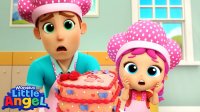 کارتون آشپزی و کیک پزی فرشته کوچولو - کارتون انگلیسی برای تقویت زبان کودکان