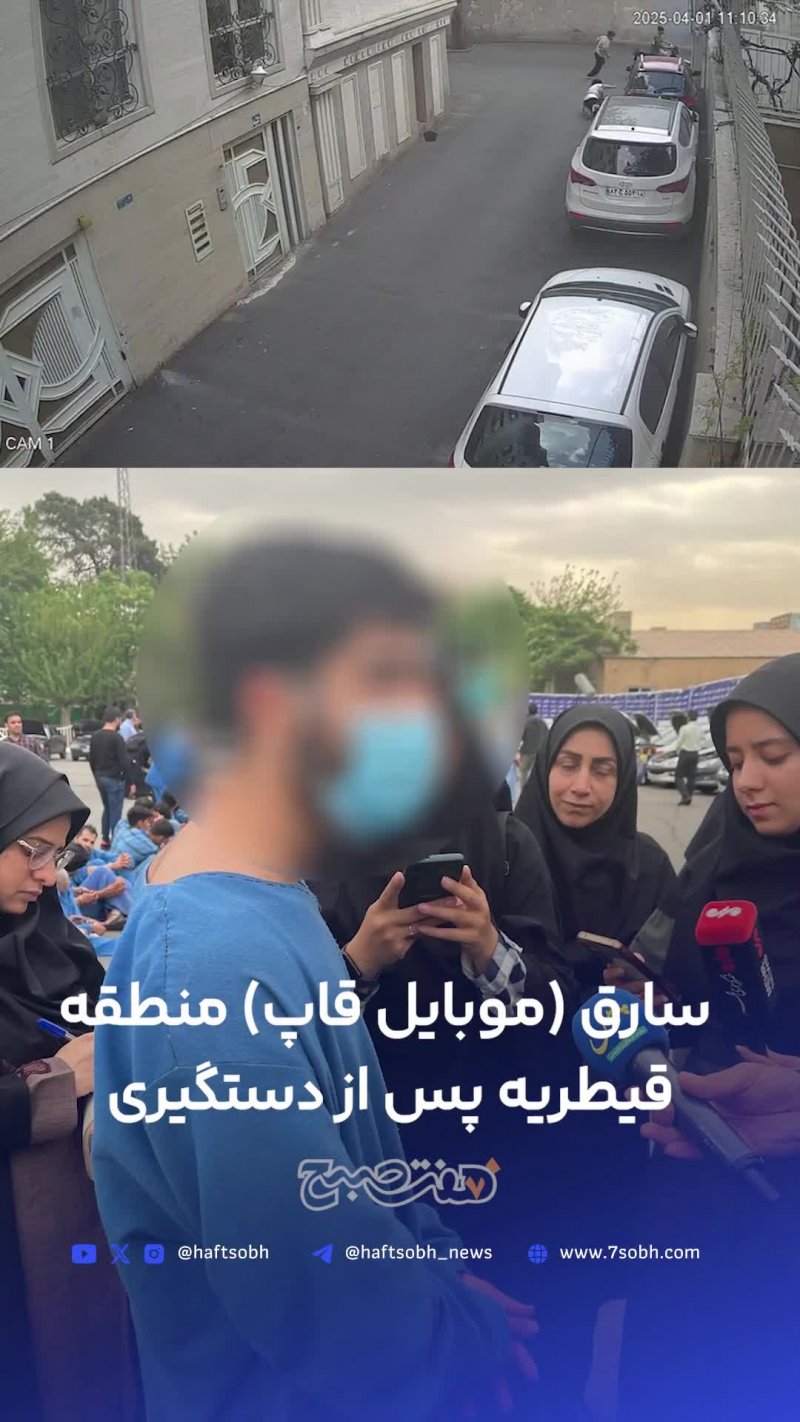 موبایل قاپ قیطریه دستگیر شد