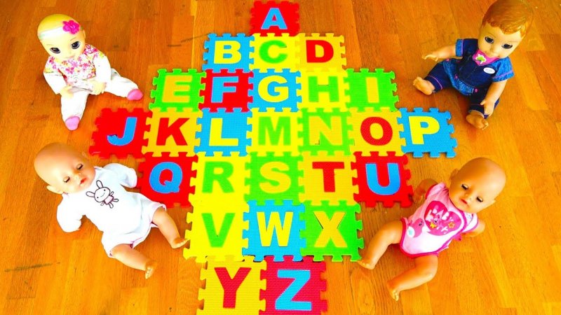 شعر الفبای انگلیسی با نی نی کوچولوها